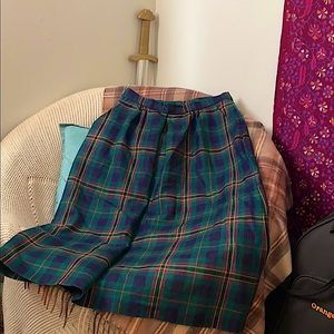 Tartan Scottish skirt